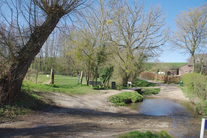 flooded road