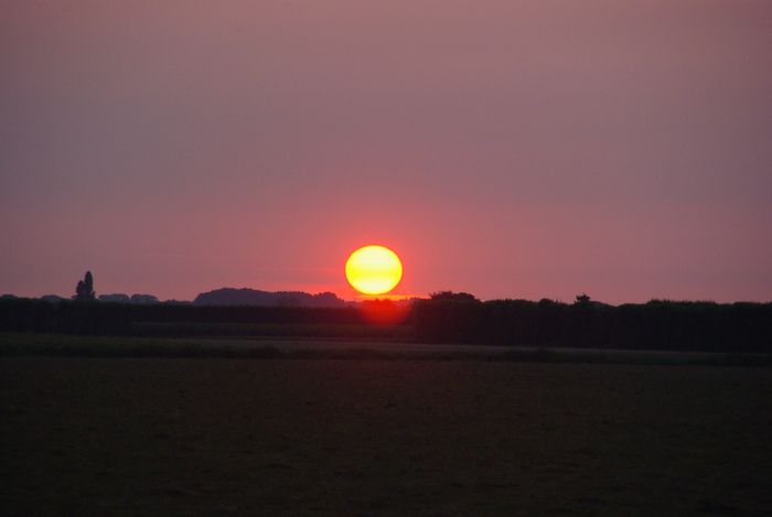 zonsondergang