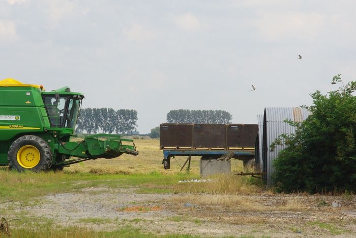 combine harvester