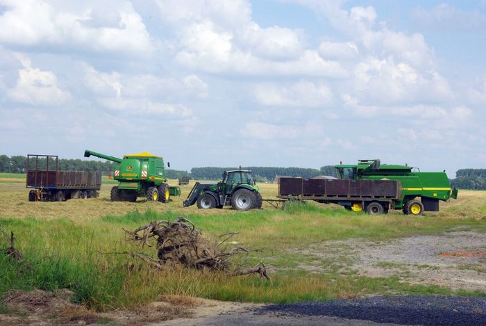 combine harvester