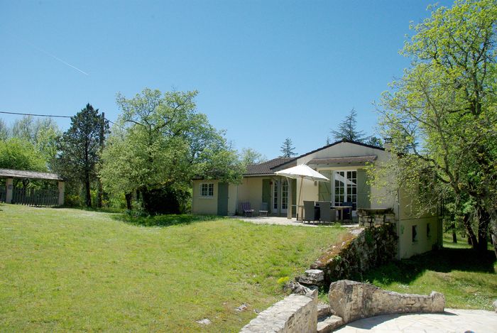 garden and house