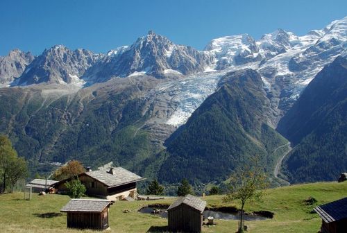 mountains near Chamonix