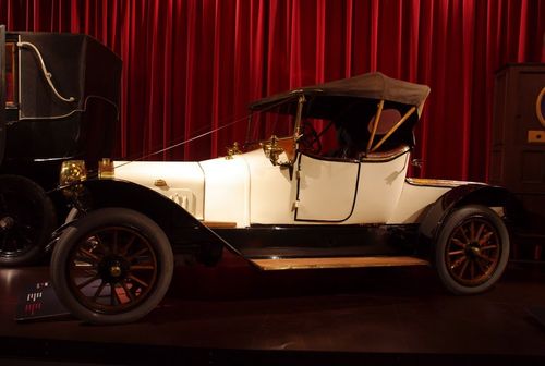 a Delage in the Automobile Museum in Turin