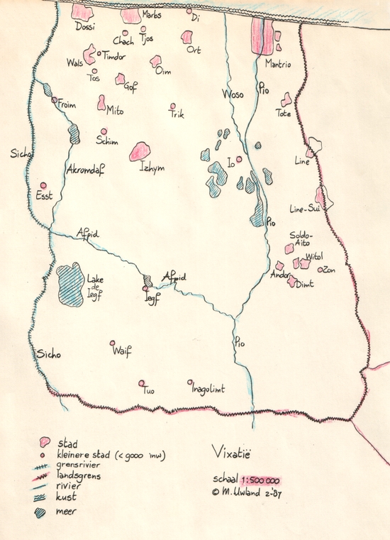 map of Vixati