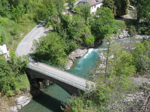 lower bridge over the Ubaye