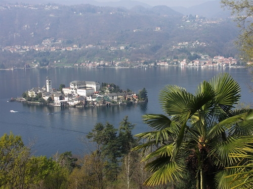 island San Giulio, in the Lago d'Orta