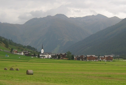 village near the Grimsel pass