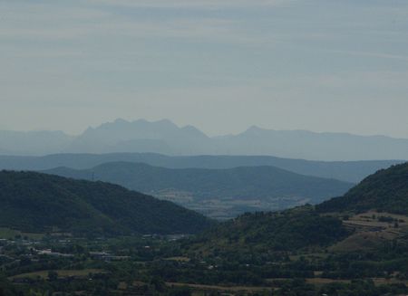 view of mountains