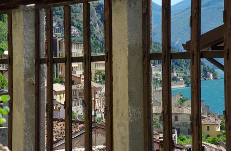 view of Limone from the greenhouse