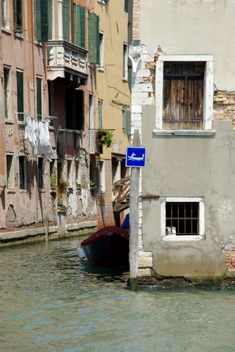 canal for gondolas