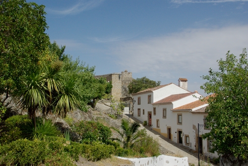 view of the town