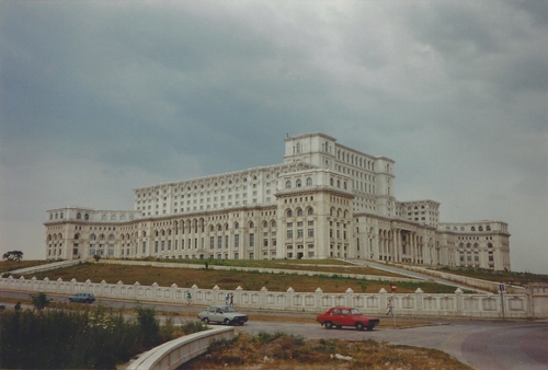 het paleis in Boekarest