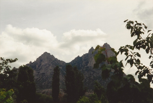 the mountain near Saricakaya