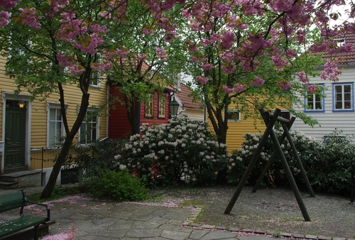 square in Bergen