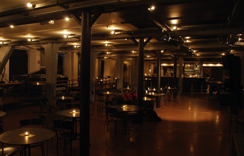 the hall