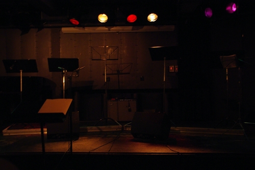 leeg podium