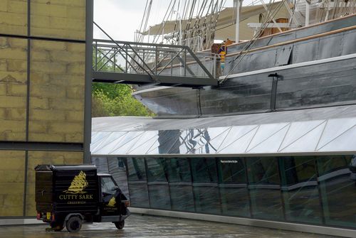 nabij de Cutty Sark