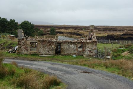 ruins of a house