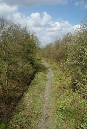 vanished railroad tracks