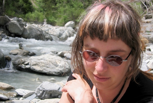 Laura at the river