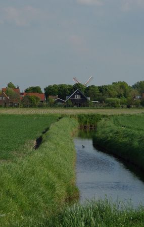 Wissenkerke with mill