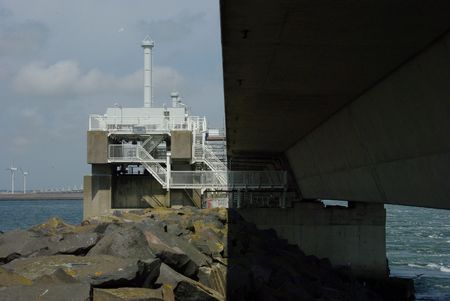 Eastern Scheldt storm surge barrier