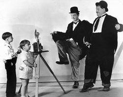 Stan Laurel en Oliver Hardy